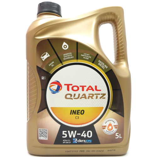 5 Liter Total Quartz Ineo C3 5W-40